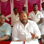Mla B Harshavardhan holds meeting with farmers in Nanjangud