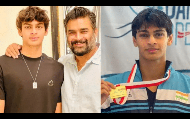 Khelo India Youth Games: R Madhavan's son wins gold medal