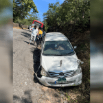 Car collides with each other, averted