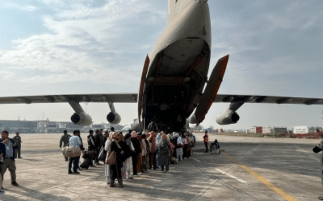 IAF airlifts 388 civilians from Jammu to Leh