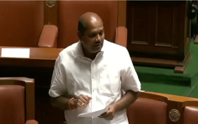 Mla Bandeppa Khashempur, who has been accused of a double-engine government