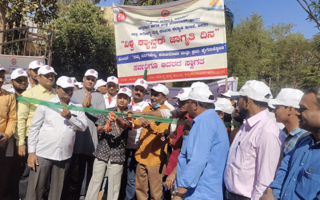 Bidar: A massive jatha to create awareness about cancer has been launched.