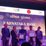 Karnataka Bank honoured with Pratishtha Puraskar by Central Government