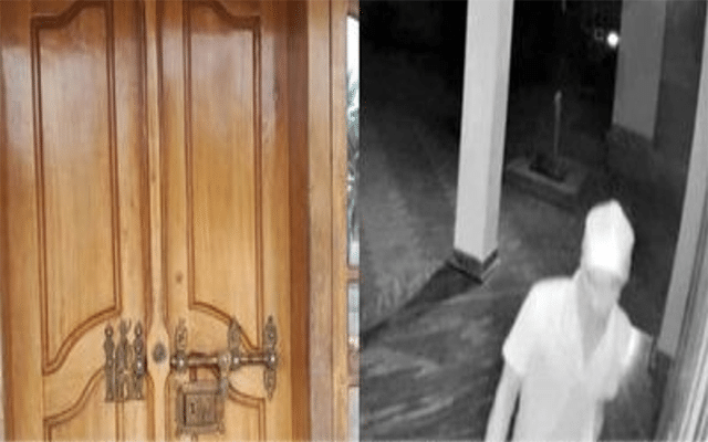 Kasargod: Thieves break open the door of a house and steal gold ornaments