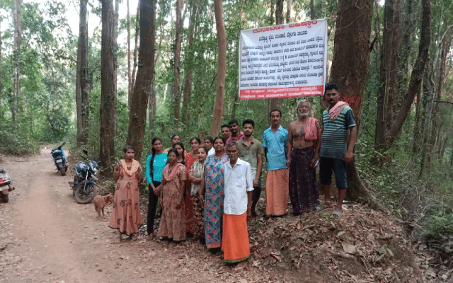 Residents of Mundaje Mitthottu boycott voting