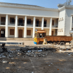 Mangaluru Town Hall premises converted into dumping yard