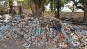 Mangaluru Town Hall premises converted into dumping yard