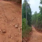Road dug up for concretisation, public outrage