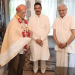 Nalin Kumar Kateel congratulates SM Krishna