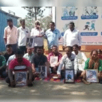 Nanjangud: Couple sits on hunger strike in front of Police Station demanding justice for son's death