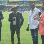 Ajay Devgn attends a cricket match to promote the film