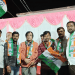 Yadalapura village leaders quit BJP, JD(S) to join Congress