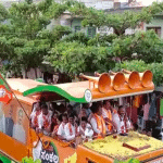 Massive BJP Vijay Sankalp Yatra in Nanjangud
