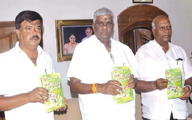 Hassan: Revanna releases book on JD(S)'s contribution