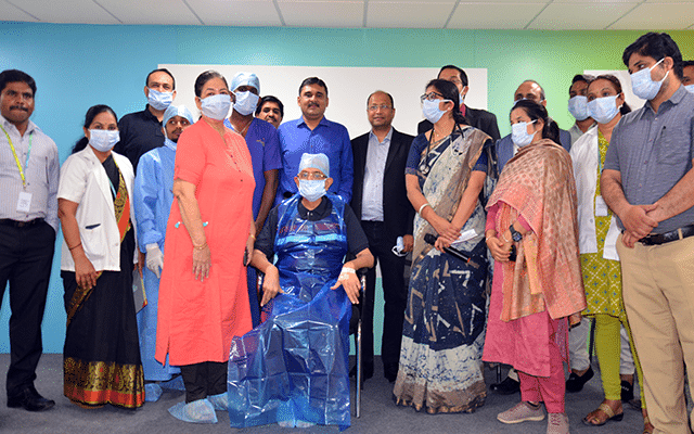 Bengaluru: Trust Well, which successfully performed a liver transplant, brought smiles in a patient's life
