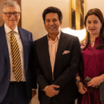 'We are all students for life': Sachin Tendulkar and his wife meet Bill Gates