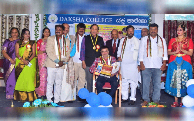 Mohan Krishna has been conferred aryabhata award