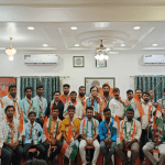 Bagadal youths quit BJP to join Congress