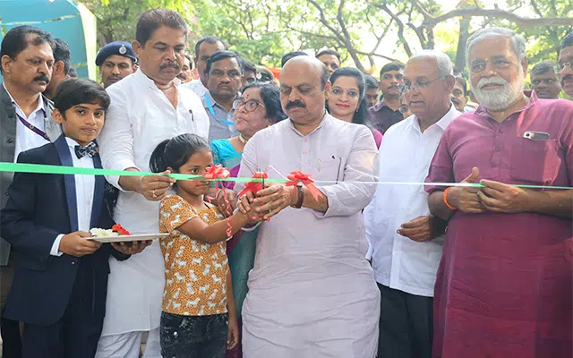 Renovated Bal Bhavan and children's little train inaugurated at Cubbon Park premises