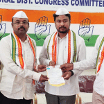 Mysuru: Darshan Dhruvanarayan has been officially inducted into the Congress.