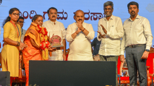 Gandhi Gram Puraskar and Mahatma Gandhi NREGA Award ceremony
