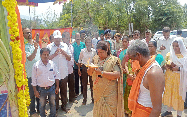 Karwar: Farmers will benefit from Kharland's wall: Rupali Naik