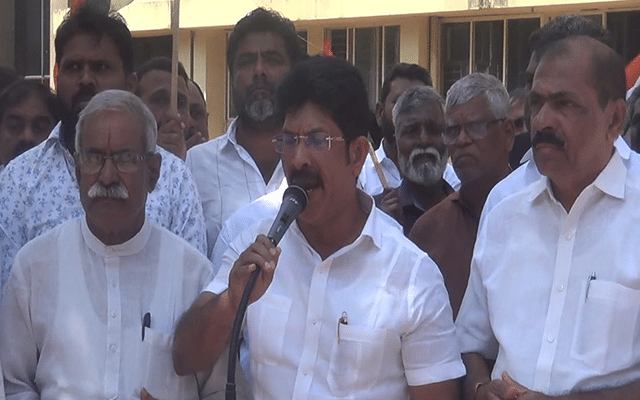 Mangaluru: Congress protests against manapa administration's failure