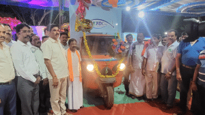 Mangaluru: Minister launches three-wheelers of Matsya Vahini