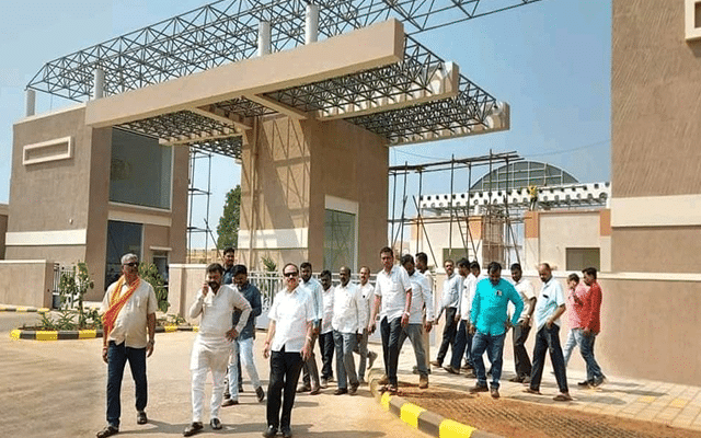 Pm Modi's visit to Dharwad to inspect site