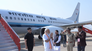 Dharwad: Cm Bommai welcomes PM Modi