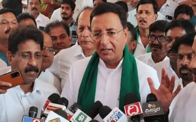 Bommai government is steeped in corruption, says Randeep Singh Surjewala