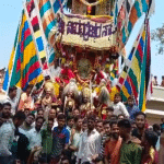 Sri Veerabhadreswara Swamy Rathotsava was held in nanjangud.