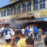 Kundapur: Hardware shop gutted in fire, loss of lakhs of rupees