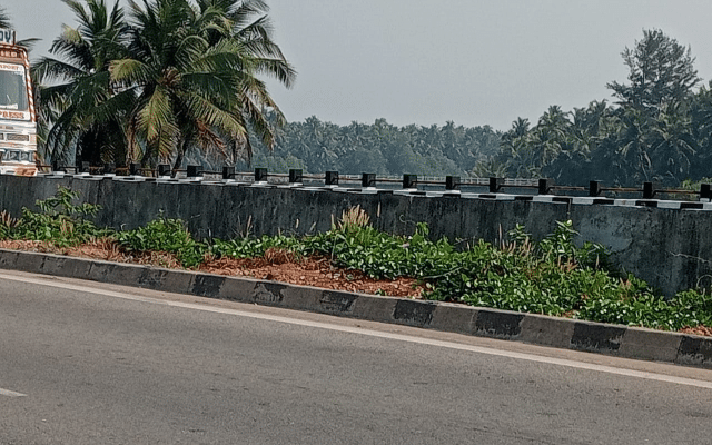 Security fencing damaged on NH-66, demands re-alignment