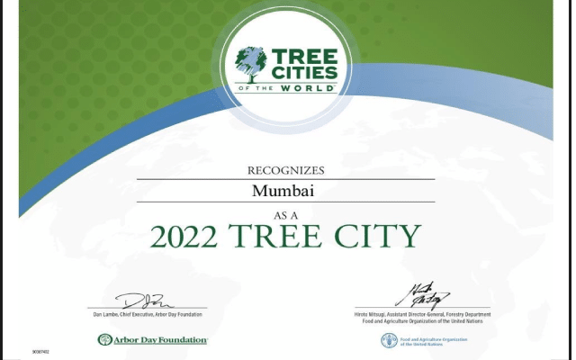 Mumbai to be crowned World Tree City once again