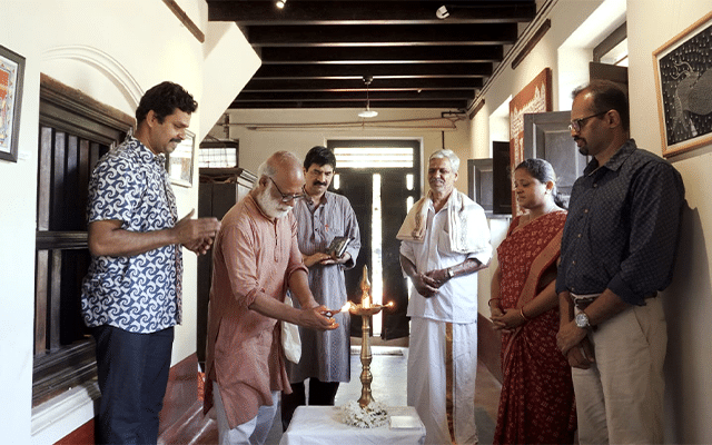 A series workshop on folk indigenous arts was inaugurated at Bhasa Gallery in Badagupete.