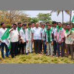Youths from various villages who joined JD(S) in the presence of MLA Bandeppa Khashempur