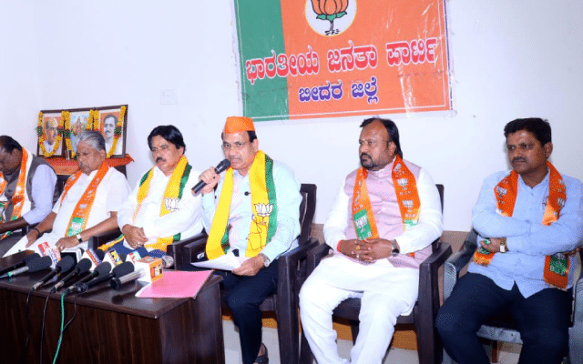 No injustice done to Lingayats in BJP, congress is spreading misinformation: Khuba