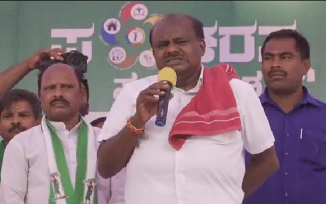 Crores of rupees for Hubballi. I was surprised to see the road, they showed the money: Kumaraswamy