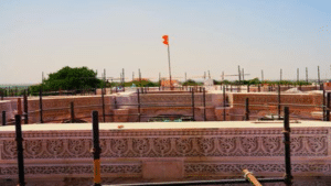 Ayodhya: Trust shares picture of Ram temple construction work