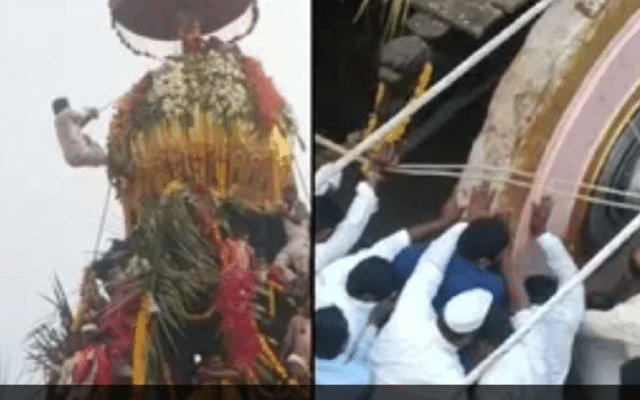 Vijayapura: Man killed, another seriously injured after falling off chariot