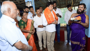 Mangaluru: BJP candidate from Kulai Bharath Shetty Y Evangelism
