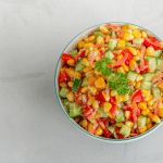 A healthy corn salad