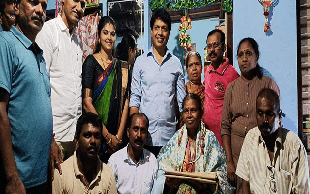 Woman felicitated for averting train accident
