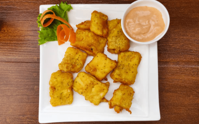 Paneer Pakoda is a popular snack in North India