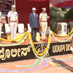 Udupi: Police Flag Day celebrations