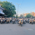 NEW DELHI: Heavy bandobast at Hanuman Jayanti Jahangirpuri