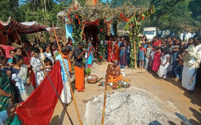 Sakleshpur: The harvest festival was held in a grand manner
