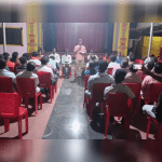 BJP candidate Kumari Bhagirathi Murulya campaigns vigorously