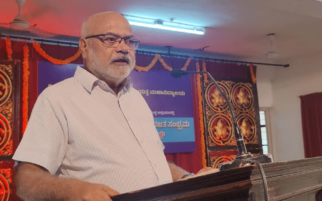 Let the capacity of literary interaction be inculcated: Prof. T.P. Ashoka